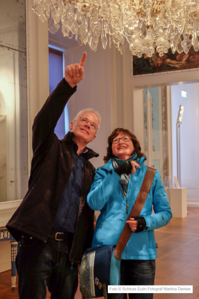 Besucher im Gottorfzimmer Schloss Eutin
